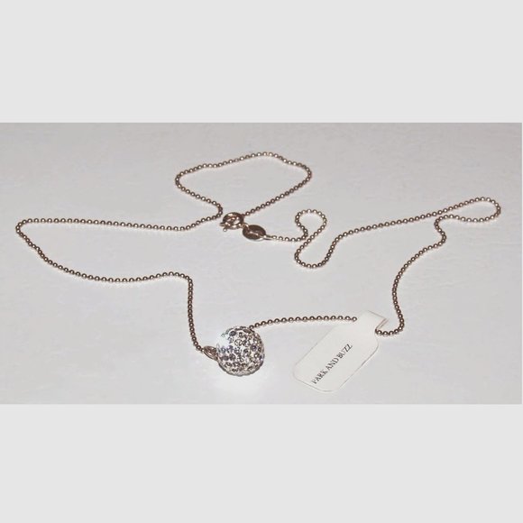 Park & Buzz - Sterling 925 Silver - Radiance Necklace Aurora - Picture 6 of 9